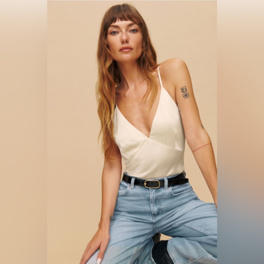 Reformation White Tank Top - Picture 2 of 9